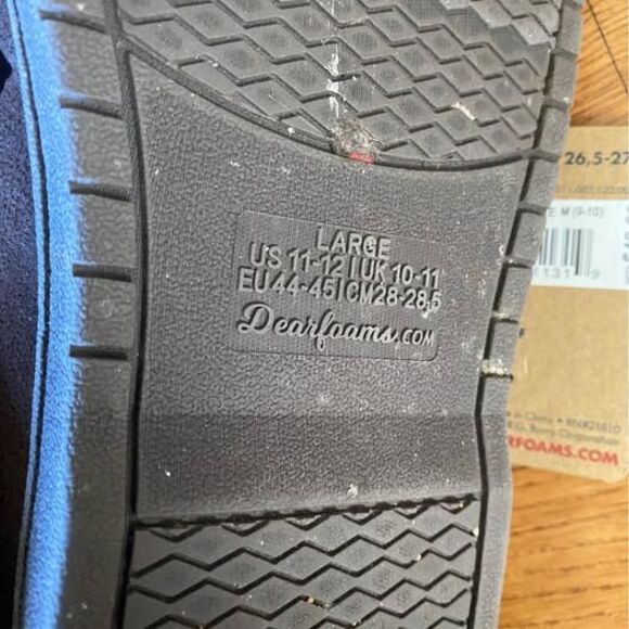 EUC Dearfoam slippers brown Men’s Lg 11/12 retail for $40 Gorpcore Loungewear main image 5